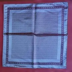 HERMES エルメス シルク スカーフ ポケットチーフ