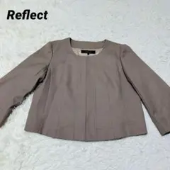 【リフレクト】/Reflect/（L）/ジャケット/ノーカラー/羽織り