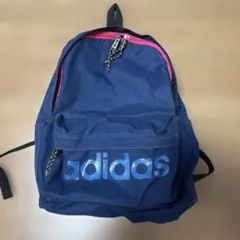 adidas ネイビー ピンク バックパック
