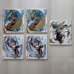 ドラゴンボール色紙　其の十六 5枚セット