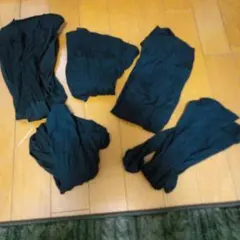 ストッキング まとめ売り 中古 掃除用 ブラック