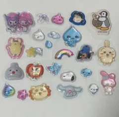 プチドロップステッカー　ボンボンドロップシール　バラ売り　25枚セット　⑥