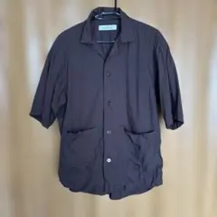 UNITED ARROWS メンズ　半袖シャツ　ブラウン　Sのサムネイル
