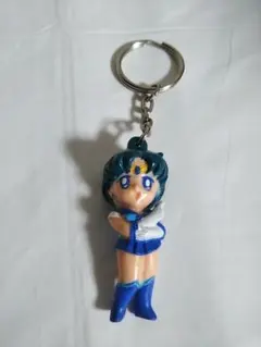 美少女戦士　セーラームーン　セーラーマーキュリー　キーホルダー　当時品