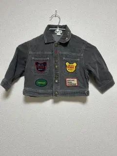 ブラックデニムジャケット 90cm