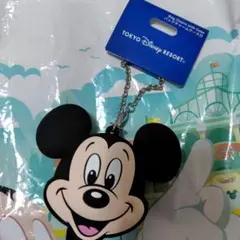 ディズニー　ミッキー　バッグチャームケース付