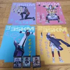 にじさんじ　セブンイレブン　3SKM　クリアファイル　クリアカード