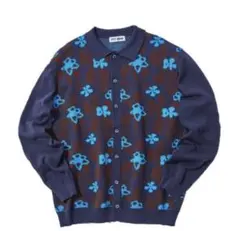 美品 TTT MSW 21AW Panther Knit カーディガン 水色 L - メルカリ