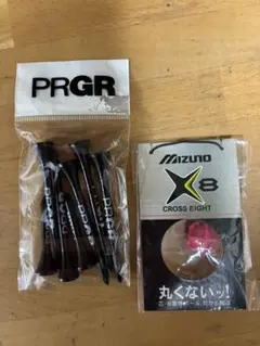 PRGR プロギア　ゴルフティーブラック+おまけ