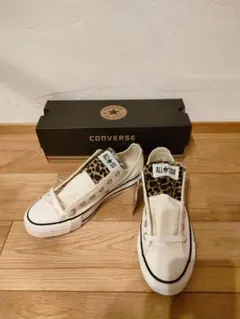 [新品未使用]CONVERSE ALL STAR ヒョウ柄スニーカー