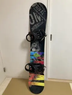 サロモンス　ノーボード157cm ビンディングL