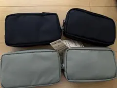 無印良品 ナイロン コンパクトポーチ 2色セット