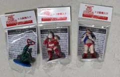 3種セット カップヌードル PRO キン肉マン フタ置き フィギュア