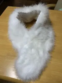 着物用　ファーショール【片側羽毛】