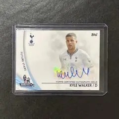 2014 topps premier gold カイル・ウォーカー サインカード