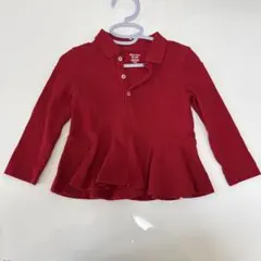 Ralph Lauren 赤 フレアポロシャツ 72