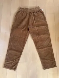 Cookmanクックマン　コーデュロイ　シェフパンツ　ブラウン　M