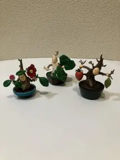 盆栽　ガチャ　3個セット