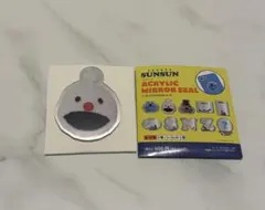 パペットスンスン　シークレットアクリルミラーシール