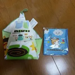 サンリオ てのりくま プチタオル ループ タオル ハンカチ 2点セット