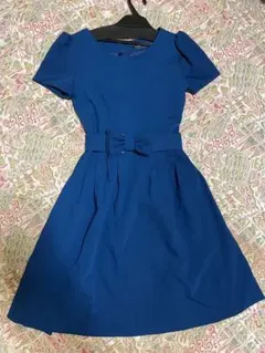 プールブー ブルー ドレス 結婚式 お呼ばれドレス 最終値下げ