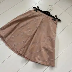 BLUE LABEL CRESTBRIDGE フレアスカート ベージュ 36