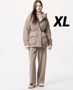 新品未使用　UNIQLO ハイブリッドダウンコート　XL