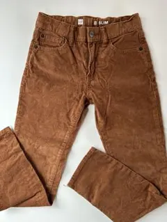 GAP ギャップ　スリムストレート コーデュロイ デニム (キッズ) 130cm