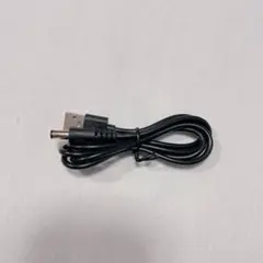 未使用　USB - DC 5.5mmケーブル 1m