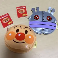 アンパンマン小物入れ☆だだんだんコインパース 2個セット
