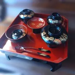 超美品　初膳セット お食い初め 女の子用
