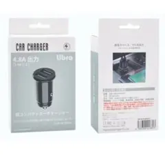 新品　Libra 車載充電器 4.8A 2ポート