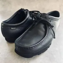 Clarks Wallabee GTX Black leather