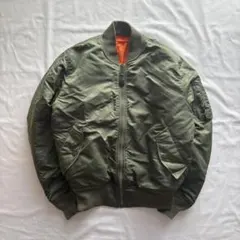 90s USA製 アルファ MA1 flight bomber jacket