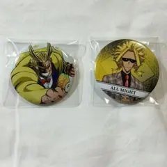 ヒロアカ　オールマイト　缶バッチ