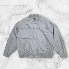 HABAND ダービージャケット XL グレー スイングトップ ゆるだぼ