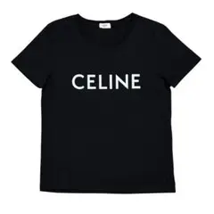 正規品 未使用級 セリーヌ Tシャツ ブラック S 半袖 カットソー 黒