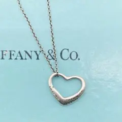 R Tiffany & Co. ティファニー　ハート型ネックレス シルバー