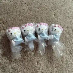 サンリオ　ガチャガチャ　キティ　4体セット