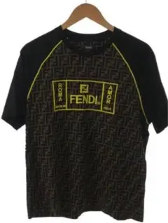FENDI フェンディ　ズッカ柄　ラグラン　Tシャツ