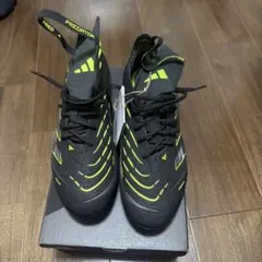 adidas Predator ブラック/ライム サッカーシューズ