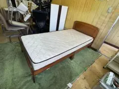 4528W2)*シングルベッドマットレス付 引き出し有 - メルカリ