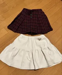 【美品】プティマイン　キュロット　100サイズ　2枚セット