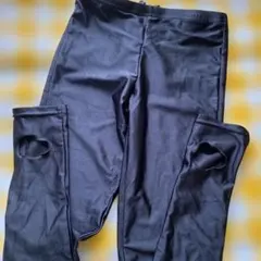 水着レギンス150㌢黒色