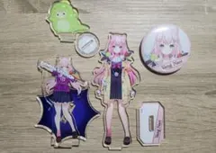 にじさんじ ヤンナリ アクリルスタンド3点 缶バッジ1点のサムネイル
