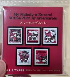 【在庫確認して下さい】サンリオ　マイメロディ クロミ　フレームマグネット