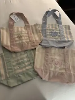Trader Joe's ミニストライプエコバッグ 4色セット⑥ - メルカリ