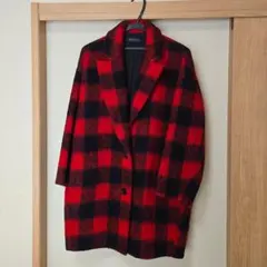 MACPHEE 赤・黒 チェスターコート