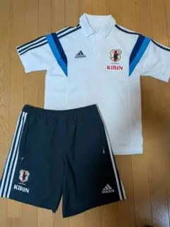 adidas サッカー日本代表 ポロシャツ XL - メルカリ