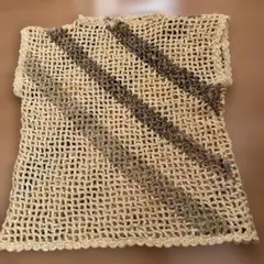 透かし編みカジュアルベスト